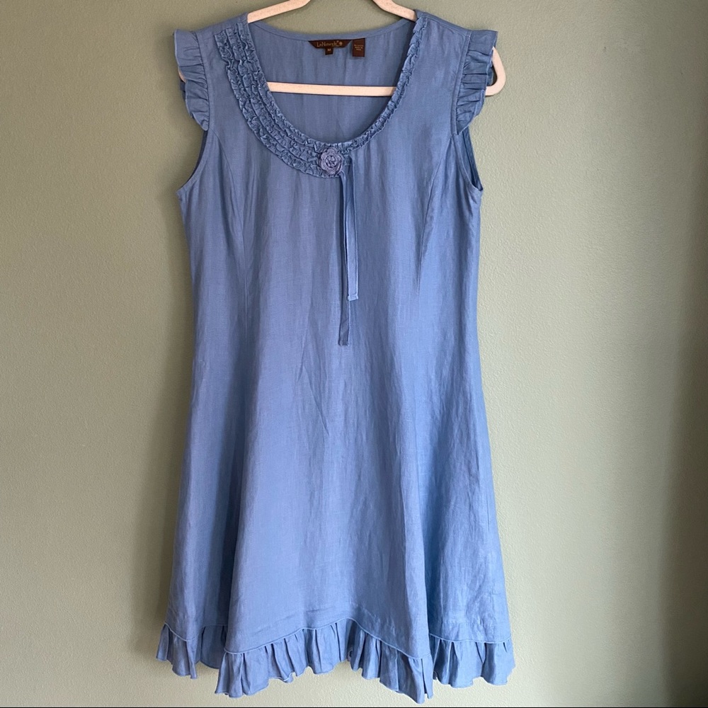 LA NATURELLE Linen Dress